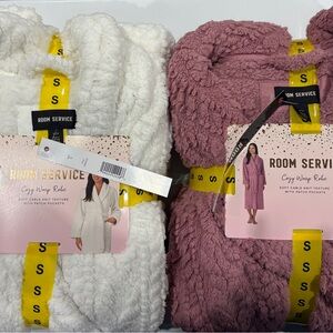 2 Room Service Ladies Cozy Wrap Robe